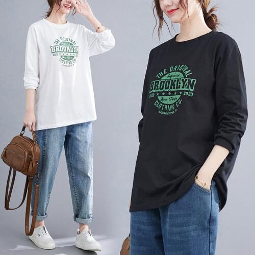 BUSINMENFUO Women's Long T-shirts