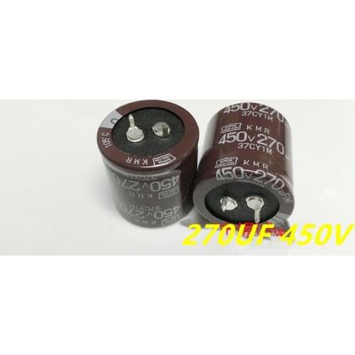 5pcs 270UF 450V Electrolytic capacitor