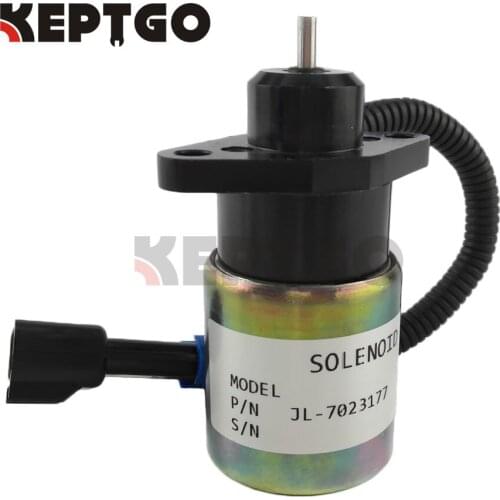 Fuel Shut Off Solenoid 7023177 12V Actuator for JLG JLG260MRT 330CRT 400CRT 440CRT JL-7023177