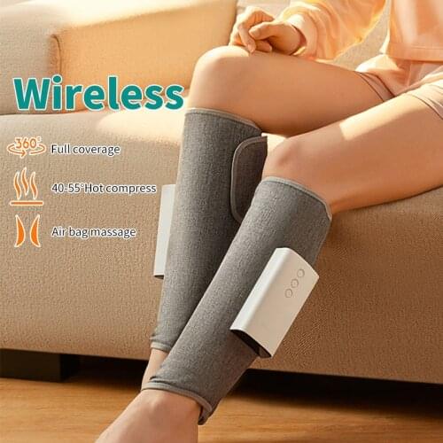 KLASVSA Wireless Calf Massager Leg Massager Apparatus With Air Compression Pressotherapy Physiotherapy Massage Relaxation