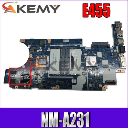 Thinkpad E455 laptop independent graphics card motherboard. FRU 04X4991 NM-A231