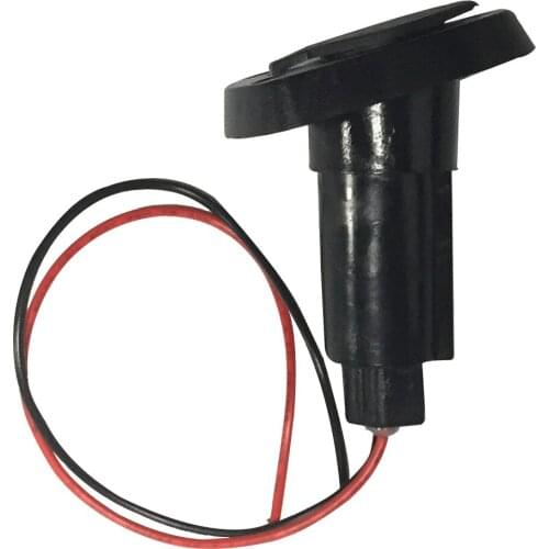 Marine Boat 2 Pin Stern Light Plug-in Pole Base Socket Replacement Waterproof Snap-on Cover Stern Light Base