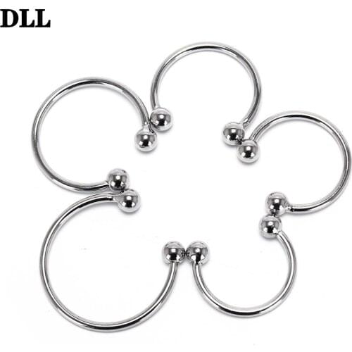 For Men 28/30/32/35/40mm Head Glan Stimulating Cock Ring Erection Enhancement,Gays Stainless Steel Penis Ring,Sex Toys