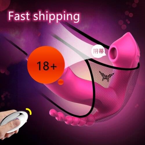 Wearable Vibrators Egg Clitoris Sucker Licking Sex Toys For Women Dilldo Anal Plug Underwear