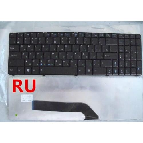 New Russian Keyboard for Asus P50 K50 K60 K61 K62 K70 K70IJ F90 X5D X51 X66IC X5DI RU Layout Black