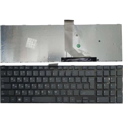 New laptop Russian for TOSHIBA SATELLITE C850 C850D C855 C855D L850 L850D L855 L855D L870 L870D RU Black notebook keyboard