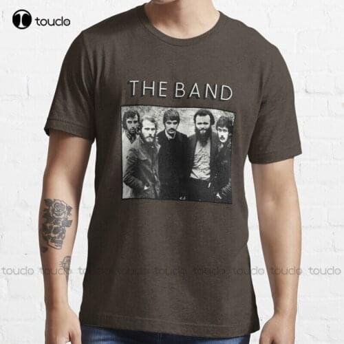 New The Band Band T Shirt T-Shirt Cotton Tee Shirt Unisex red shirts for men