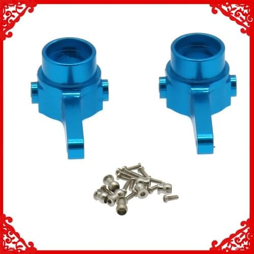 RCAWD Steering Hub Carrier 2PCS For Rc Hobby Model Car 1/28 1/24 Wltoys K969 K989 P929 Drift Rally Bigfoot K989-34 Hopup Parts