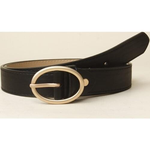 New women leather belt for female jean strap casual all match ladies adjustable belt designer high quality brand girdle