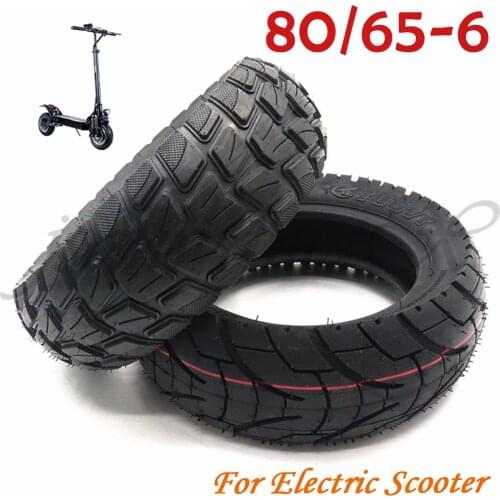 SUO TUO TUOVT 80/65-6 Outer Tire Tubeless Tyre Electric Scooter Refitted Thick Tire Vacuum Road Tire Dirt Bike Mini Moto
