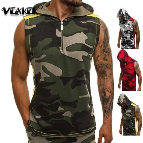 VEAKER Men's Bodybuilding Jerseys