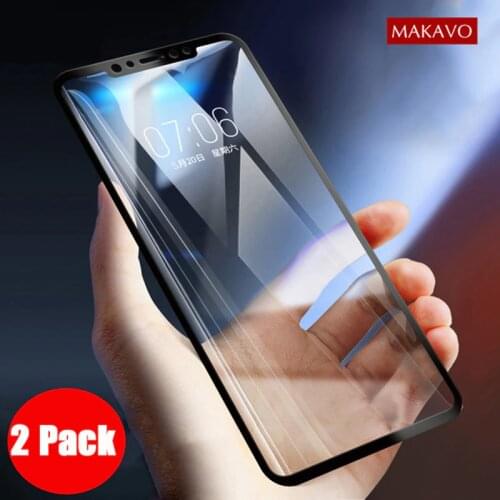 2 Packs For Xiaomi Redmi Note 6 Pro Tempered Glass 9H Explosion-proof Screen Protector Film For Redmi Note 6 Note6 Pro Glass