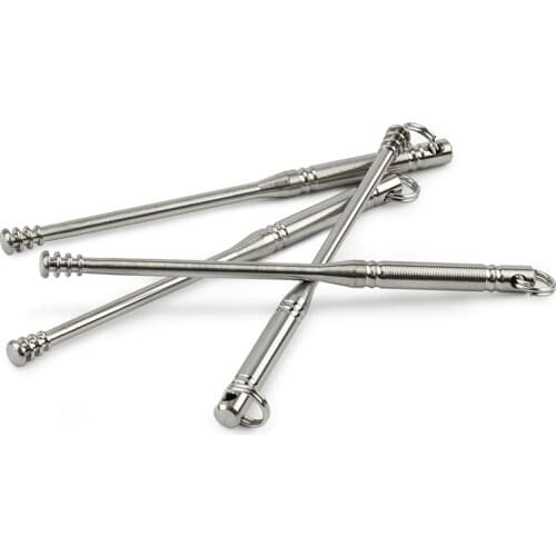 1PCS Non-slip Titanium Ear Scoop Portable Titanium Alloy Ear Spoon Outdoor EDC Tool TC4 No Rust
