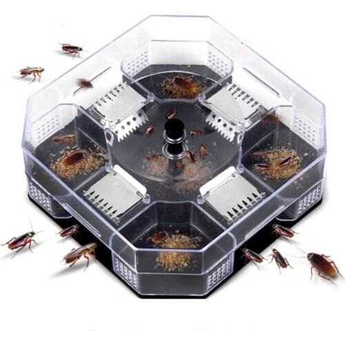 1PC Non-Toxic Cockroach Trap Roach Killer Catcher Physical Capture Reusable Safety for Kids and Pets Eco-Friendly Control Bait