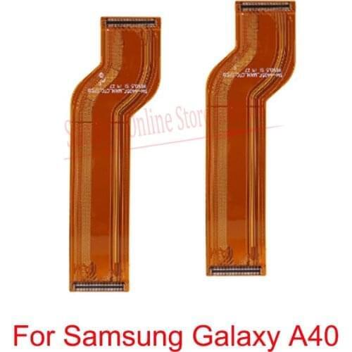 10 PCS New Main Motherboard Board Connector LCD Display USB Flex Cable For Samsung Galaxy A40 A405 Mainboard Connect Flex Cable