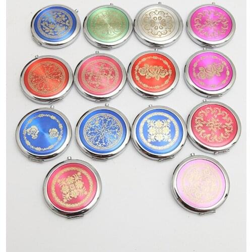 100X CD Veins Cosmetic Compact Mirror Magnifying Make Up Mirror DROP SHIPPING
