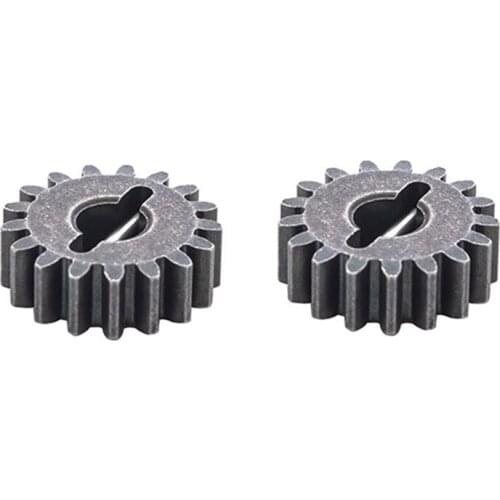 2 Pcs Steel Front Rear Portal Drive Gear 17T for Redcat GEN8 Scout II 1/10 RC Crawler Car Upgrades Parts Accessories