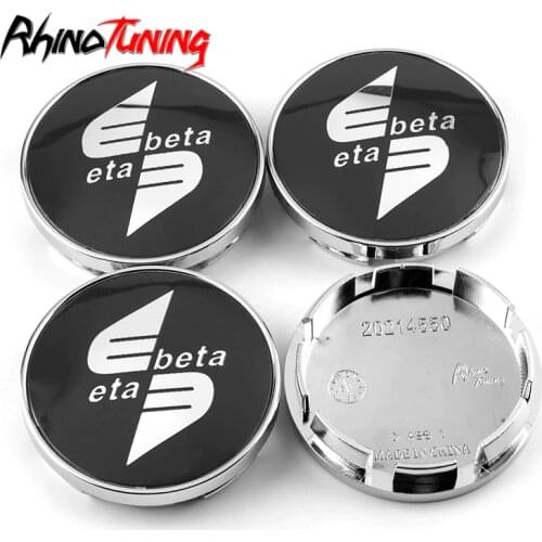 4pcs 61mm 56mm ETABETA Car Wheel Hub Center Caps Emblem For 2005 Legacy GT OEM 17in Wheels Rim Cover