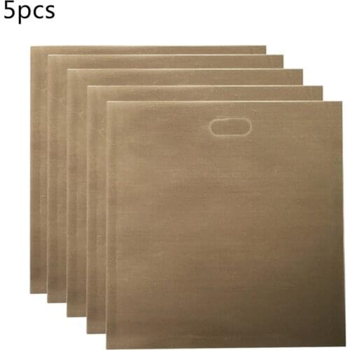 5pcs/lot Toaster Bags For Grilled Cheese Sandwiches Microwave Ovens Baking Pastry Tools Reusable Non-stick Baked Toast Bread Bag