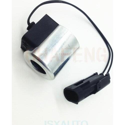 Excavator accessories For YUCHA YC60 85 130 Rotary solenoid valve Pilot safety coil Solenoid valve coil