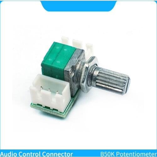 B50K Potentiometer Audio Control Board R09 Type Potentiometer Sound Volume adjustor Signal DIY Chassis Extension Adapter