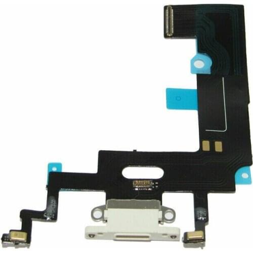 For Apple iPhone XR Original Quality White/Black/Blue/Red/Yellow/Cocal Color Charging Port Dock Connector Flex Cable