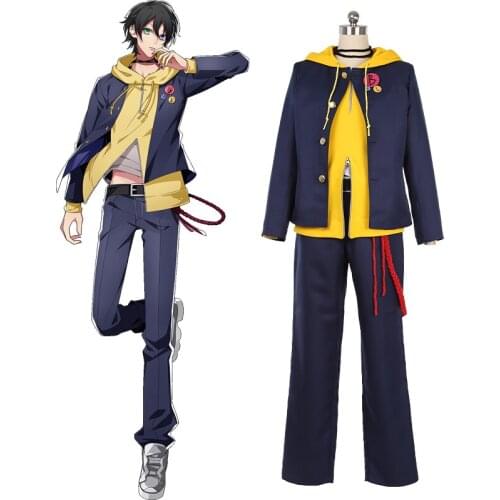 Hypnosis Mic Division Rap Battle DRB Buster Bros!!! MC.L.B Little Brother Saburo Yamada Outfit Cosplay Costume C018
