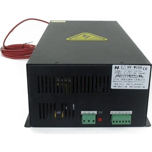 HY-W150 CO2 laser power supply for W6 W8 Reci CO2 laser tuberv