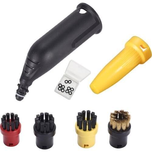 1Set Round Brush Sprinkler Extension Nozzle Seal ring for Karcher SC1 SC2 SC3 SC4 Steam Cleaner Sweeper Cleaning Brushes Parts