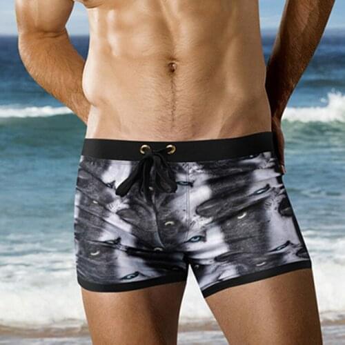 Men Swimming Beach Board Shorts Plus Size Dry Quick Surfing Swimsuits Sunga Male Breathable Swimwear Maillot De Bain 8 Patterns