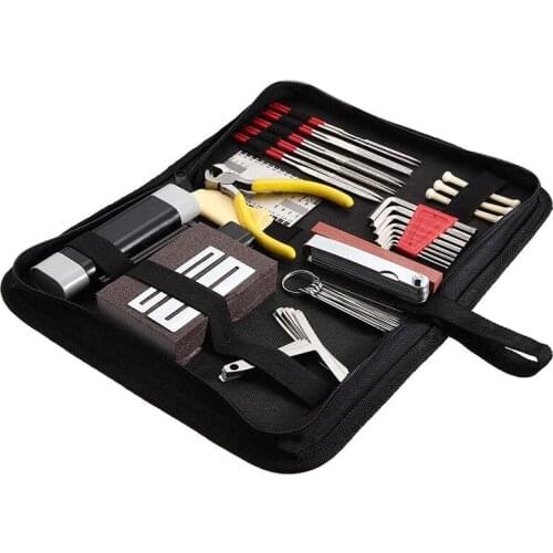 Guitar Toolkit Set Large Set Of Tools Guitar Repair Care Tool Guitar Care Set Instrument Care