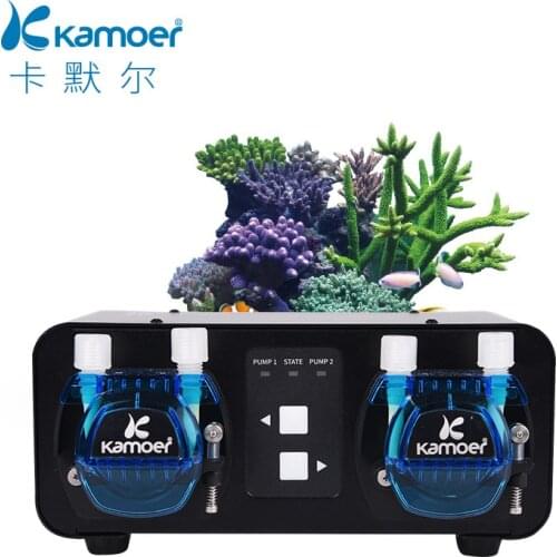 Kamoer Water Change Pump X2S WiFi Peristaltic Pump Dual Pump Dosing Pump Automatic for Aquarium Fish Tank