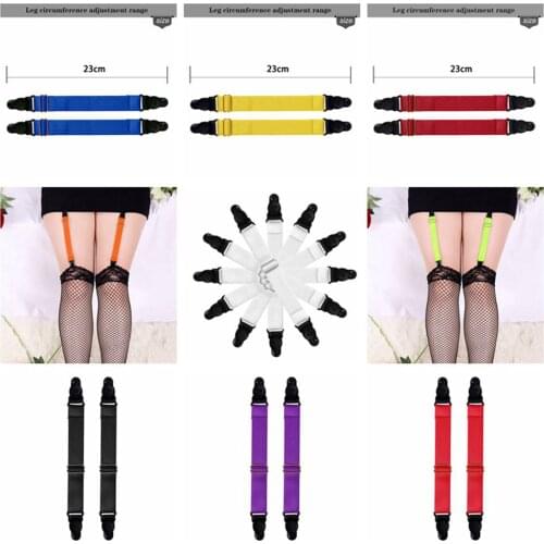 Multiple Colour Goth Stocking Clip Harness Garters Sexy Lingerie Accessories Punk Sword Belt Elastic Bondage Festival Rave