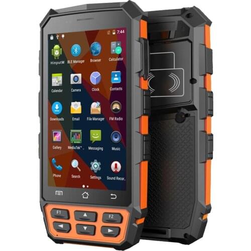 IP65 Rugged Mobile Handheld Frequency 125 KHz/134.2 kHz (FDX-B/HDX) LF RFID Reader With Pistol Grip And Charging Station