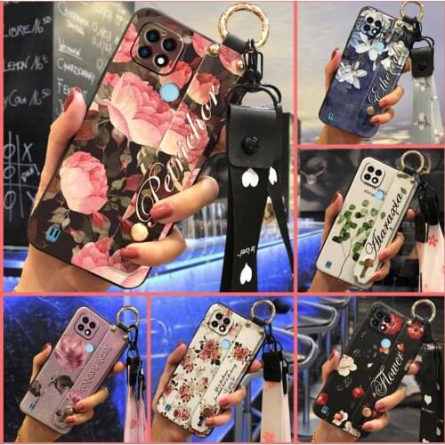 Anti-knock Kickstand Phone Case For OPPO Realme C21 Original Anti-dust Waterproof For Woman