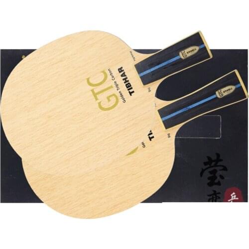 Original Tibhar GTC table tennis blade Big Hammer (Golden Triple Carbon, 8+3 Ply) Racket Table Tennis Blade Racket Ping Pong
