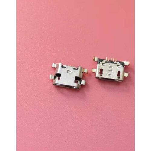 100pcs/lot For Motorola Moto E6 Plus Micro USB Charging dock Port Connector Socket Replacement Part