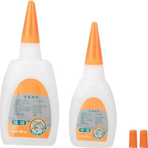 Pro 20ml + 30ml Watch Oil Maintenance Cleaning Repair Clock Wristwatch Tool Lubricant Watch Repair Tool for Watchmaker