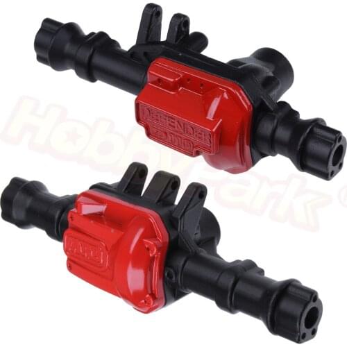 2pcs TRX4 Front & Rear Axle Housing Aluminum Alloy 8241 8242 for Traxxas TRX-4 1/10 Scale RC Crawler Upgrade Parts Hop-Ups