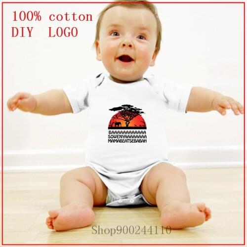 2020 Baby Boys Clothes baby girl clothes Bodysuits fashion Clothes King of Lion Simba The lion king print Cotton Baby Rompers
