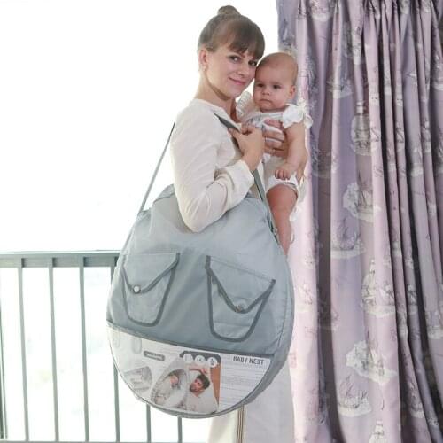 2020 Crib Convenient Newborn Folding BB Bed Multifunctional Mosquito-proof Dust-proof Breathable Baby Crib