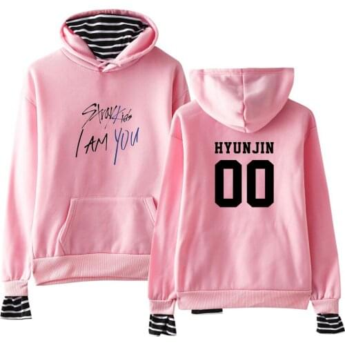 2021 Stray Kids I Am You Fans Fashion Warm Hoodies Cool Warm Fans Long Sleeve Spring Autumn Sweatshirts Hoody Men/women Outwear