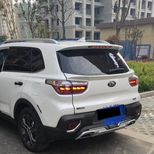 2021 Suitable For 18-19 Its Kia Tail Fixed Wind New Smart Run Refitted Middle Wing Without