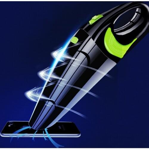 Car Handheld Wireless Car Vacuum Cleaner 120W USB Cordless Wet Dry Dual Use Home Auto Vacuum Cleaner Dust Collector