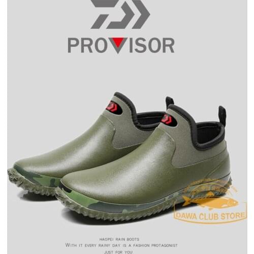 2020 Daiwa Fishing Shoes Breathable Short Boots Man Fishing Boots Dawa Non-slip Water Shoes Outdoor Fashion Shoes Size 38-46