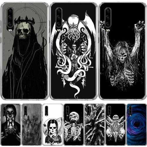 Devil Satan Phone Case For Huawei Mate 30 20 10 P40 P30 P20 P10 Pro Lite P Smart Z Plus 2019 2018 Cover Coque