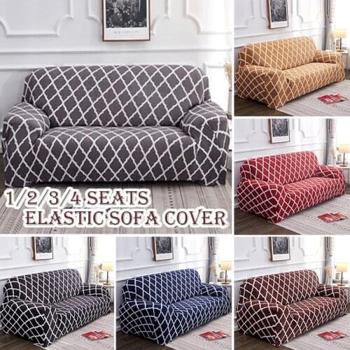 Elastic Universal Sofa Cover Recliner Sofa Cushions Protector Antiskid Stretch Couch Cover Home Indoor Furniture Cover(6 Colors)