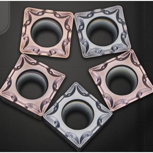 GULING 10PCS Stainless steel special SCMT09T304 / 08-TM for CNC turning blade to clamp the grain of Mitsubishi square machine