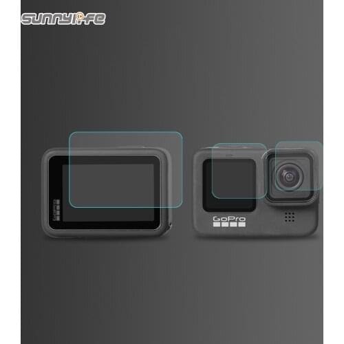 Sunnylife Protective Film Set for GoPro Hero 9 Black (Lens/Front Screen/Rear Screen Film)