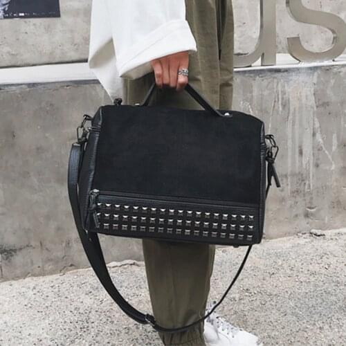 Fashion Nubuck Leather Handbags Women Luxury Designer Handbag Large Capacity Shoulder Crossbody Bags for Women 2021 New Tote Bag